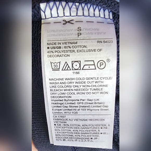 GAP Women's Zip Hoodie & Joggers Set, Size Small/Medium - Picture 13 of 14